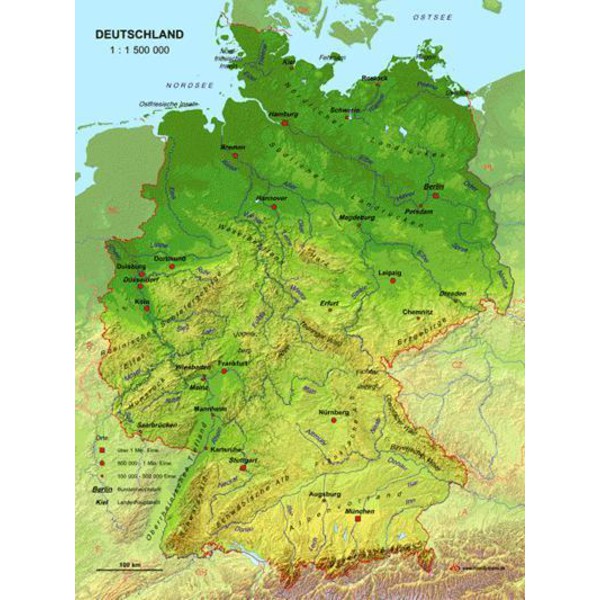 MBM Systems Legítimo mapa 3D da Alemanha