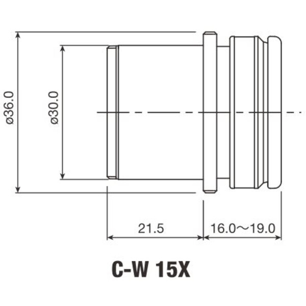 Nikon Ocular Eye Piece C-W 15x/16 mm