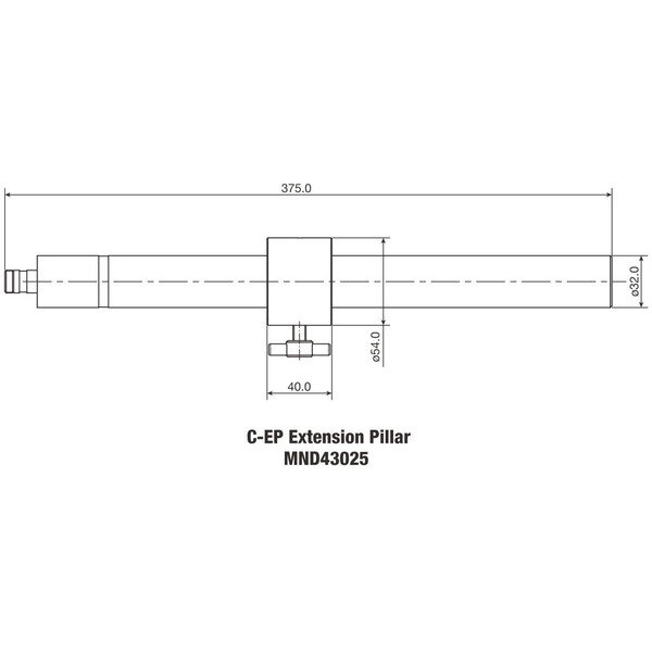 Nikon Coluna base C-EP Extension Pillar