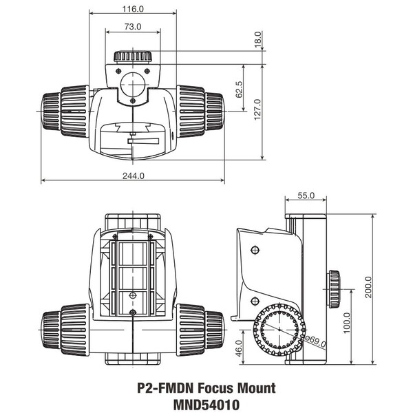 Nikon Suporte da cabeça P2-FMDN P2-FM