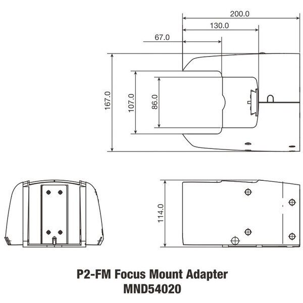 Nikon P2-FM Focusing Mount Adapter
