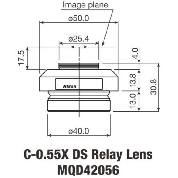 Nikon Adaptador de câmera C-Mount-Adapter 0,55x