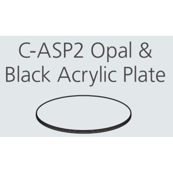 Nikon C-ASP2 black/white  Acrylic Plate 180 mm