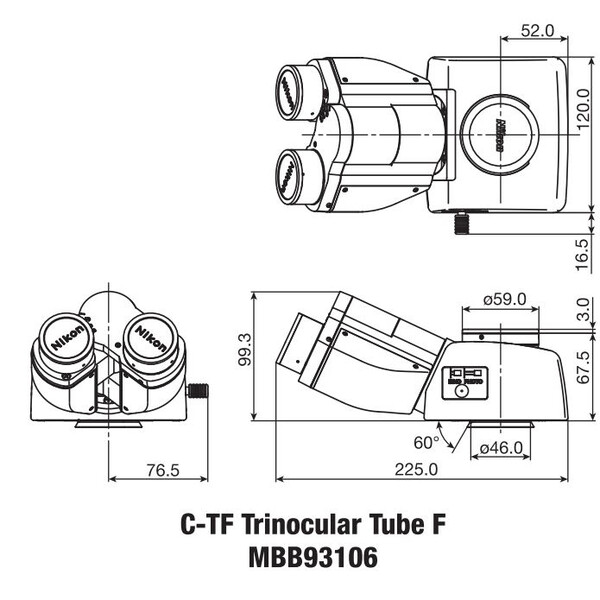 Nikon Tubo Trinocular C-TF F