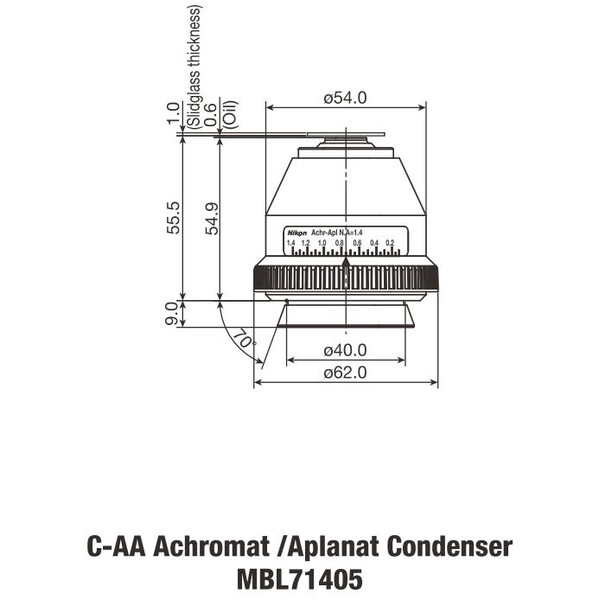 Nikon Condensador C-C Achromat