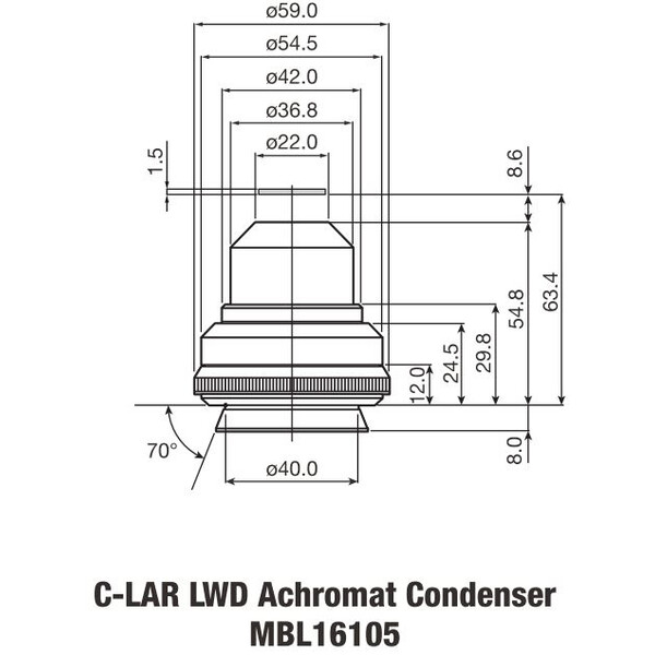 Nikon Condensador Achromat LWD A.A. 10 mm