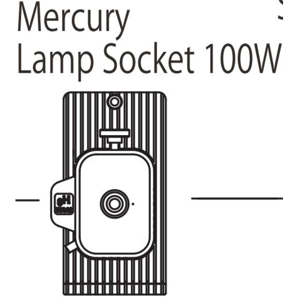 Nikon Base de lâmpada de mercúrio HG 100W