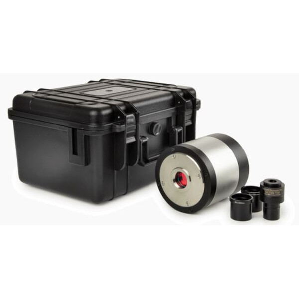 Euromex Câmera DC.6000i, 6 MP, USB 3, tamanho P 4,54µm, 1", CCD, refrigerado