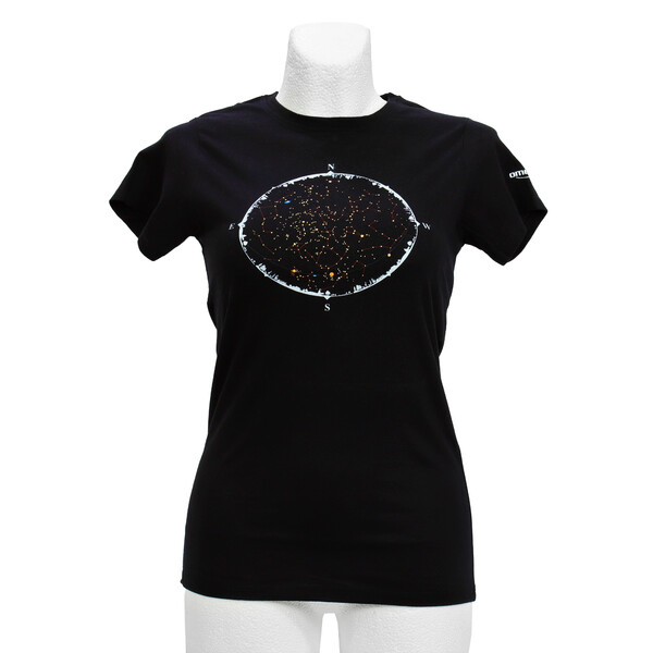 Omegon T-Shirt de mulher Starmap - Tamanho L