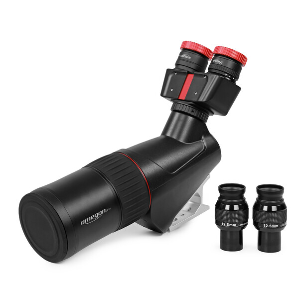 Omegon Luneta 40x80mm com visor binocular