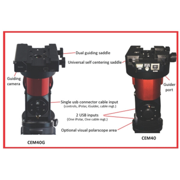 iOptron Montagem CEM40G GoTo LiteRoc