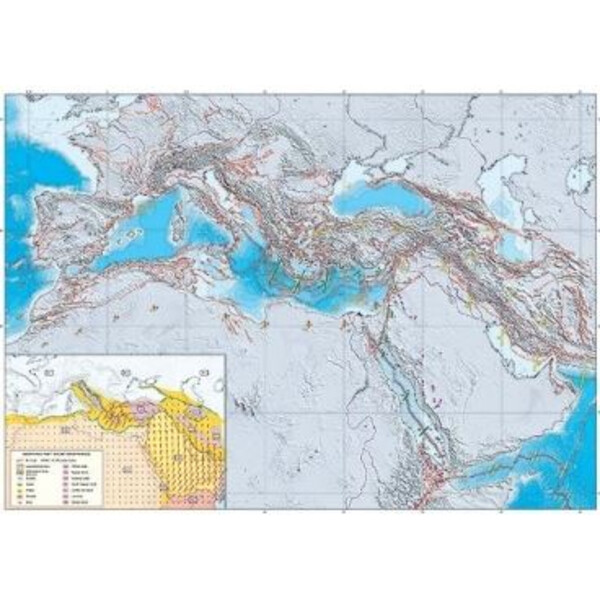 UKGE Mapa geodinâmico do Mediterrâneo