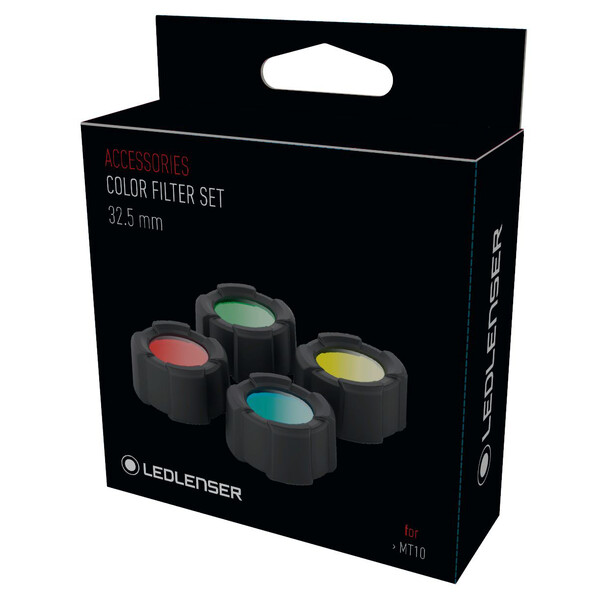 LED LENSER Conjunto de filtros de cor 32,5 mm