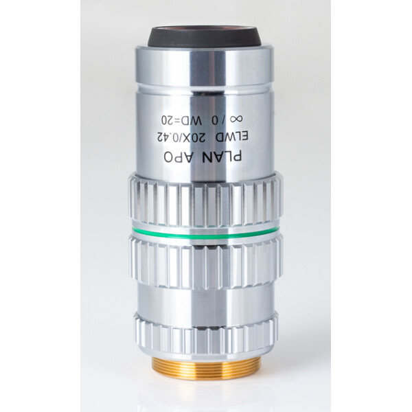 Motic objetivo Plano acromático. objetiva PA ELWD 20X/0.420 (wd 20mm) Correção de parfocalidade
