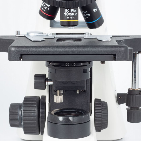 Motic Microscópio BA210E trino, infinity, EC- plan, achro, 40x-400x, Hal,