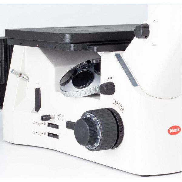 Motic Microscópio invertido AE2000 MET trino, infinity, Hal. 100W, (ohne Objektive)