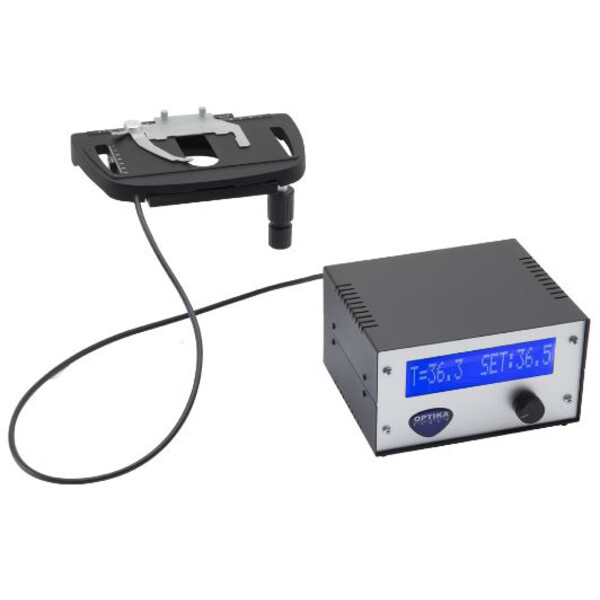 Optika Mesa de aquecimento M-1190H Cremalheira, controlo de temperatura