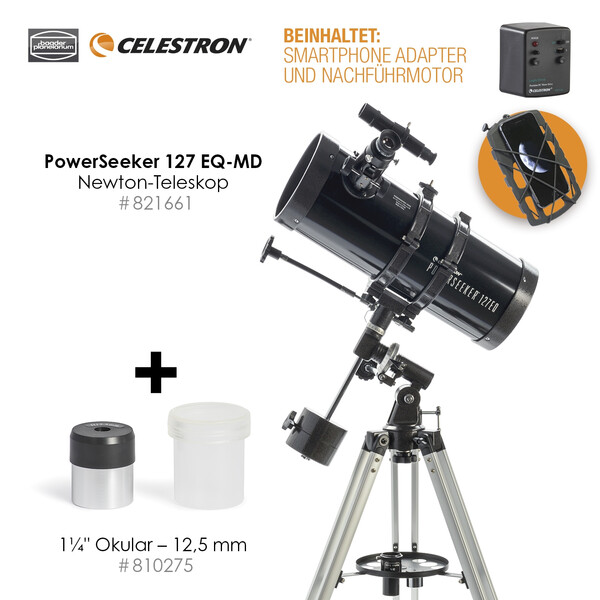 Celestron Telescópio N 127/1000 Powerseeker 127 EQ-MD Mars-Set