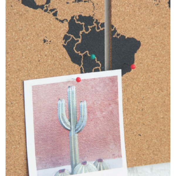 Miss Wood Mapa Puzzle M - Preto