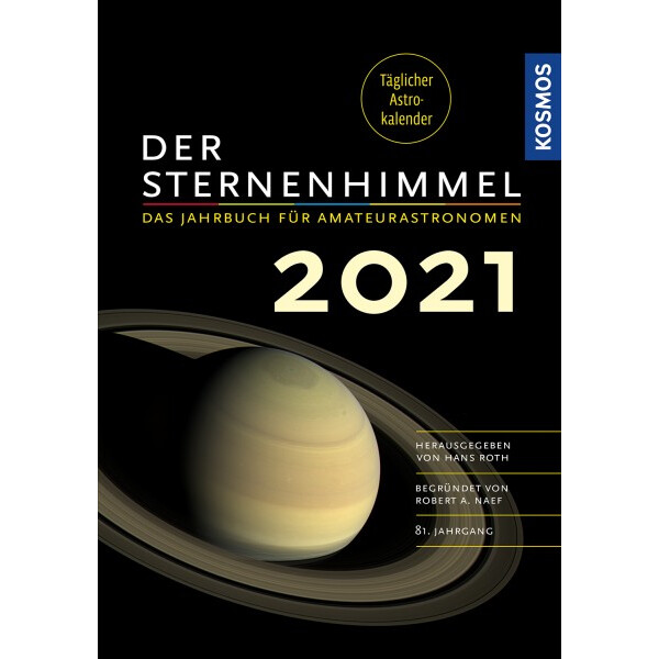 Kosmos Verlag Almanaque O Céu estrelado 2021