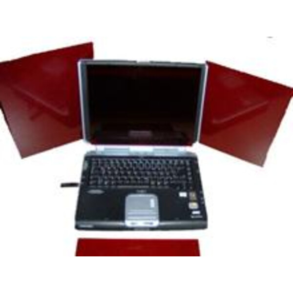 TS Optics Perspex vermelho para monitor 215x140mm