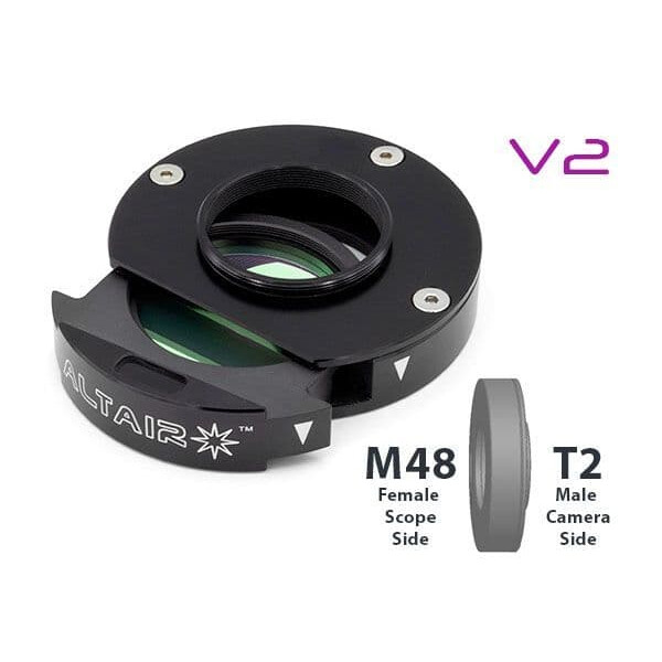 Altair Astro Suporte de filtro com gaveta de filtro de 2"