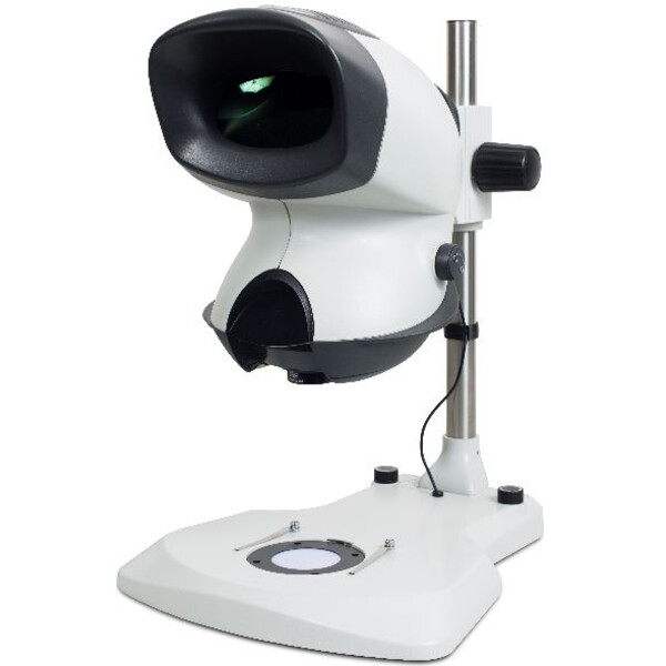 Vision Engineering Microscópio estéreo zoom MANTIS Compact TS, MC-TS, cabeça, luz trasmitida incidente, LED, Coluna base, 2, 4, 6, 8x, sem objetivo,