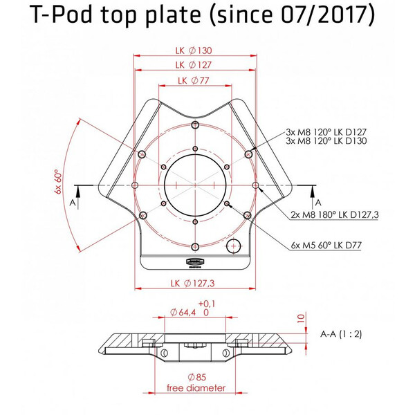 Baader Tripé T-Pod