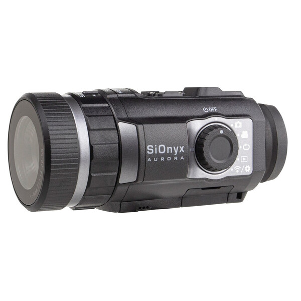 Sionyx Aurora Black inclui estojo rígido, cartão de memória de 32 GB, segunda bateria, correia de transporte