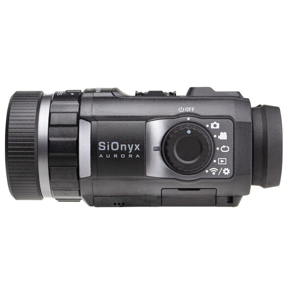 Sionyx Aurora Black inclui estojo rígido, cartão de memória de 32 GB, segunda bateria, correia de transporte