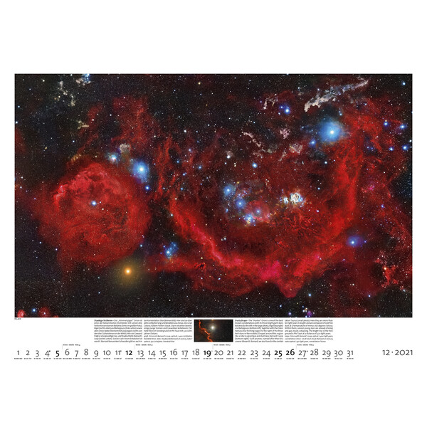 Palazzi Verlag Calendário Sternzeit 2021