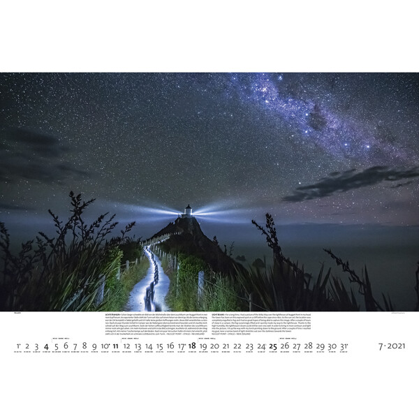 Palazzi Verlag Calendário Nightscapes 2021