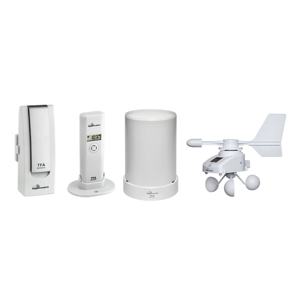 TFA Estação meteorológica Wetterstation-Set mit Klima, Regen & Windsender WEATHERHUB