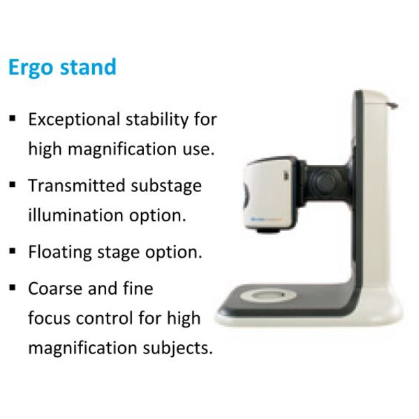 Vision Engineering Microscópio EVO Cam II, ECO2501, ergo, LED light, 0.62x W.D.106mm, HDMI, USB3, 24" Full HD