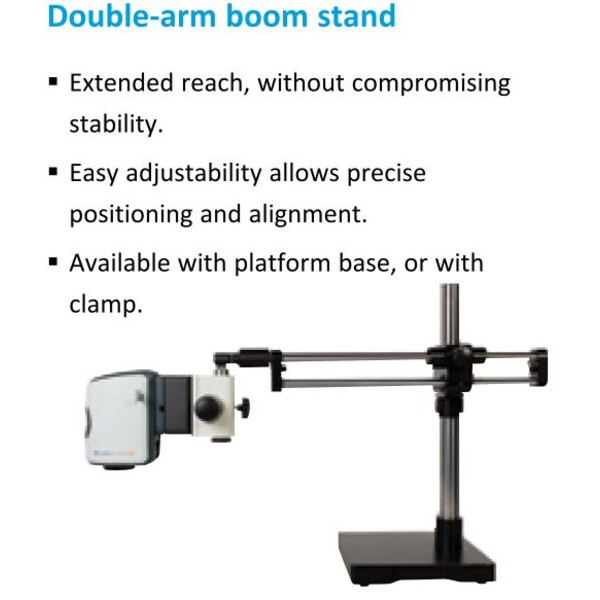 Vision Engineering Microscópio EVO Cam II, ECO2513, double arm boom, LED light, 5 Diopt W.D.197mm, HDMI, USB3, 24" Full HD