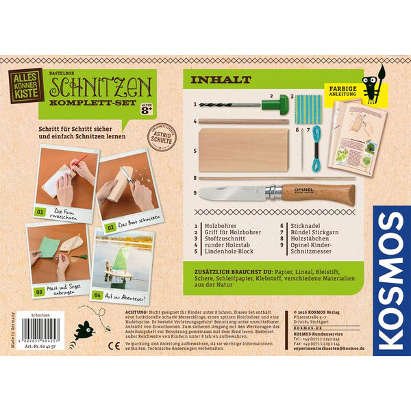 Kosmos Verlag Conjunto completo para esculpir