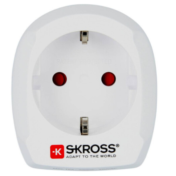 Skross Adaptador de viagem da Europe para o Reino Unido