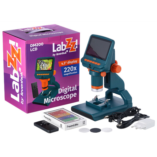 Levenhuk Microscópio LabZZ DM200 LCD