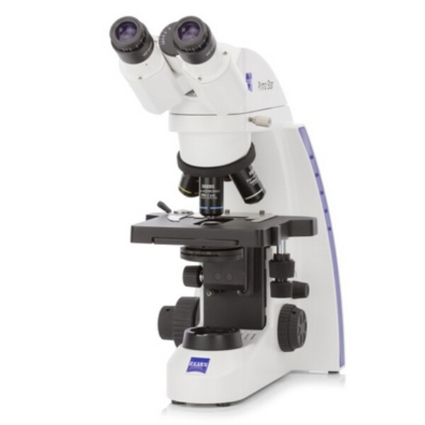 ZEISS Microscópio Primostar 3, Full-K., Tri, SF22, 5 Pos., ABBE 0.9, 40x-400x