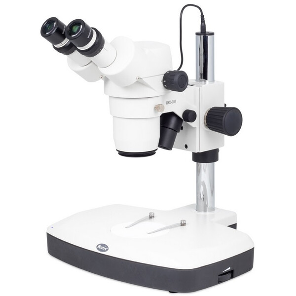 Motic Estereomicroscópio com zoom SMZ-168-BLED, bino, 7,5x-50x