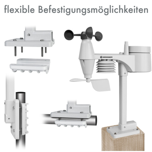 Explore Scientific Estação meteorológica WLAN-Wettercenter mit 5-in-1 Profi-Sensor V