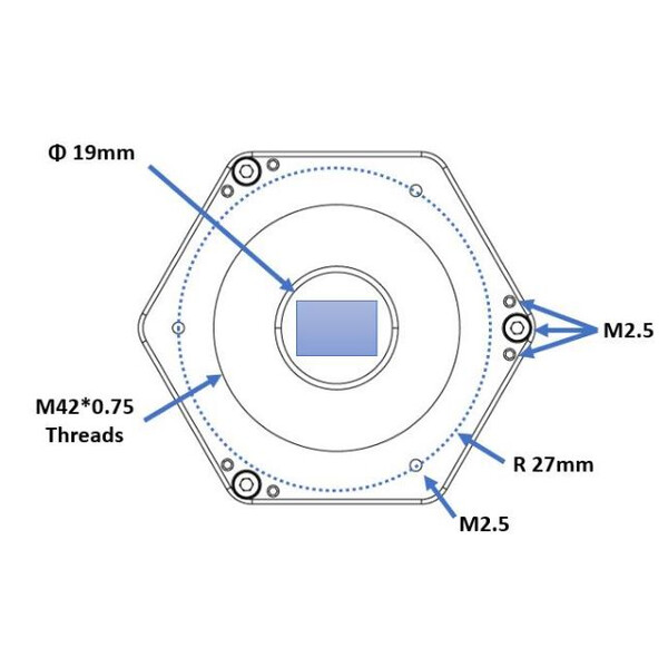 Artesky Câmera Mars-M Mono