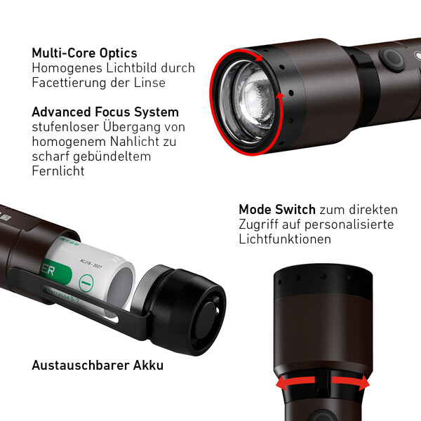 LED LENSER Lanterna Assinatura P7R
