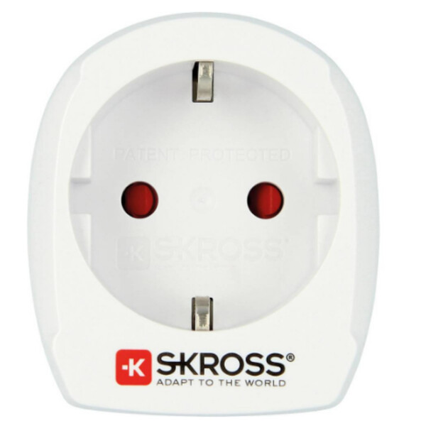 Skross Fonte de alimentação Reiseadapter Europe to USA