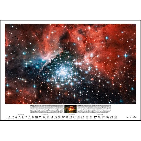 Palazzi Verlag Calendário Sternzeit 2022