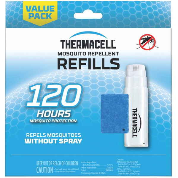 Thermacell Recarga repelente de mosquitos para 120 horas