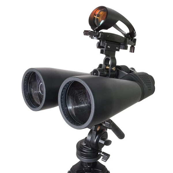 Celestron Adaptador de tripé para binóculos RSR com base para o buscador de ponto luminoso