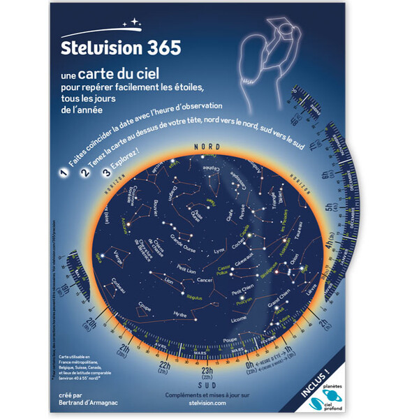 Stelvision Carta de estrelas 365