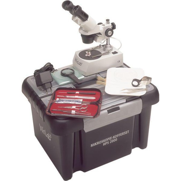 Windaus Lupa stéreo HPS 2000 Conjunto de mala