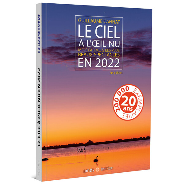 Amds édition  Almanaque Le Ciel à l'oeil nu en 2022